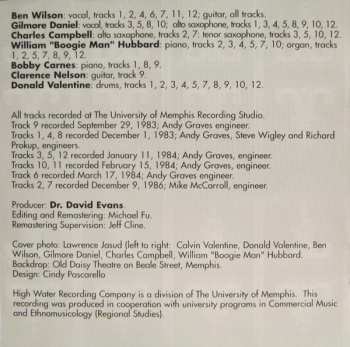 CD The Hollywood All Stars: Hard Hitting Blues From Memphis