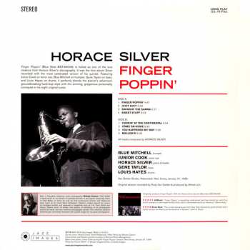 LP The Horace Silver Quintet: Finger Poppin' DLX | LTD