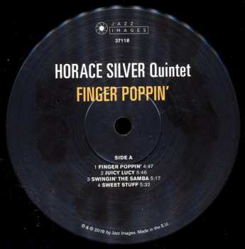 LP The Horace Silver Quintet: Finger Poppin' DLX | LTD
