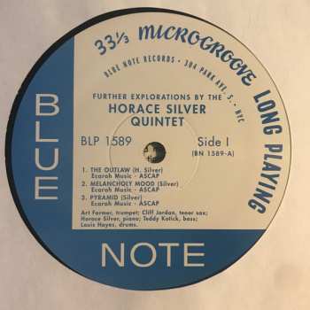 LP The Horace Silver Quintet: Further Explorations LTD