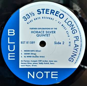 LP The Horace Silver Quintet: Further Explorations