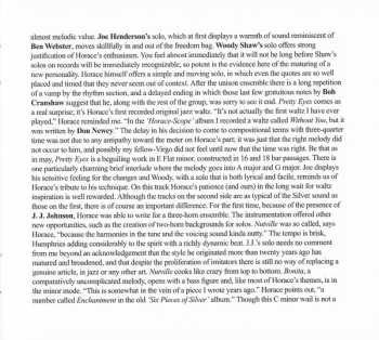 CD The Horace Silver Quintet: The Cape Verdean Blues