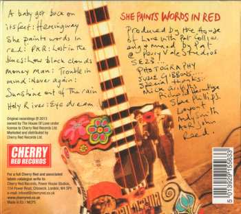 CD The House Of Love: She Paints Words In Red