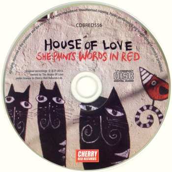 CD The House Of Love: She Paints Words In Red