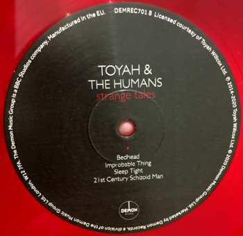 LP The Humans: Strange Tales CLR