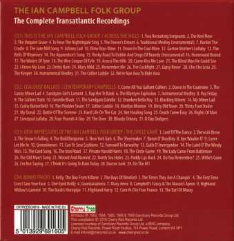 4CD/Dobozkészlet The Ian Campbell Folk Group: The Complete Transatlantic Recordings