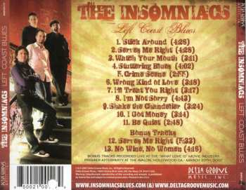 CD The Insomniacs: Left Coast Blues