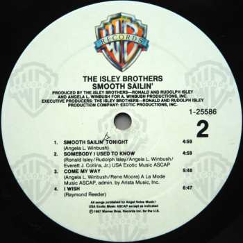 LP The Isley Brothers: Smooth Sailin'