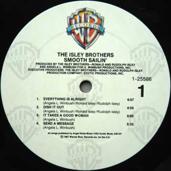 LP The Isley Brothers: Smooth Sailin'