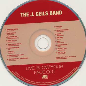5CD/Dobozkészlet The J. Geils Band: Original Album Series Vol. 2