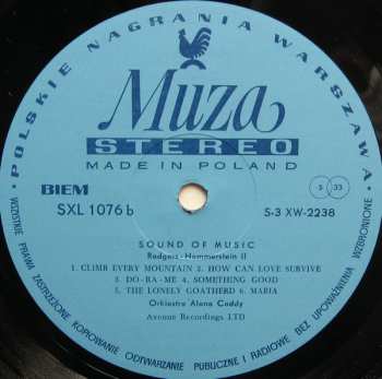 LP Orchestra Jack First: Sound Of Music