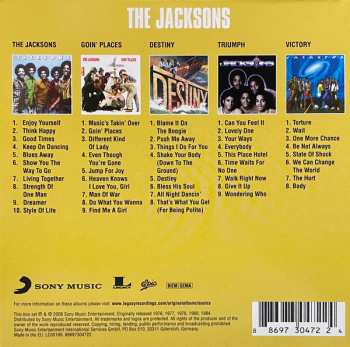 5CD/Dobozkészlet The Jacksons: Original Album Classics