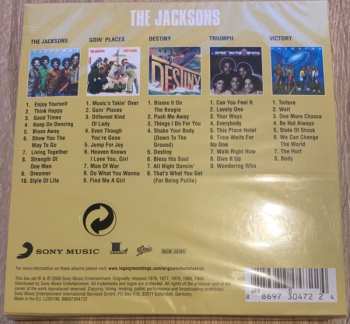 5CD/Dobozkészlet The Jacksons: Original Album Classics