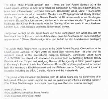 CD The Jakob Manz Project: Natural Energy