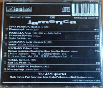 CD Jam-Quartet: Jamerica: Guitar Music From The New World