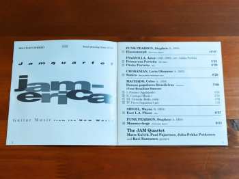 CD Jam-Quartet: Jamerica: Guitar Music From The New World