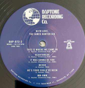 LP The James Hunter Six: With Love