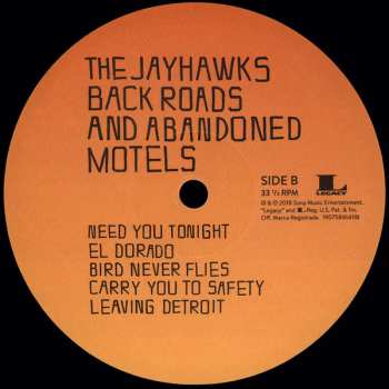 LP The Jayhawks: Back Roads And Abandoned Motels