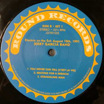 4LP/Dobozkészlet The Jerry Garcia Band: Electric On The Eel: August 10th, 1991