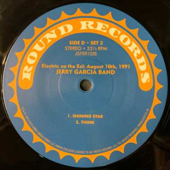 4LP/Dobozkészlet The Jerry Garcia Band: Electric On The Eel: August 10th, 1991