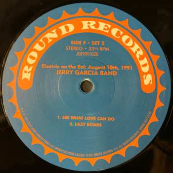 4LP/Dobozkészlet The Jerry Garcia Band: Electric On The Eel: August 10th, 1991