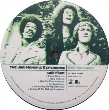 3LP The Jimi Hendrix Experience: BBC Sessions LTD