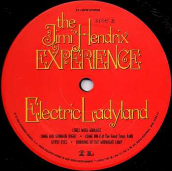 2LP The Jimi Hendrix Experience: Electric Ladyland