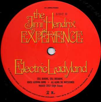 2LP The Jimi Hendrix Experience: Electric Ladyland