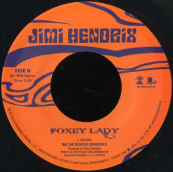 SP/Dobozkészlet The Jimi Hendrix Experience: Purple Haze / Foxey Lady LTD