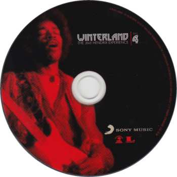 4CD The Jimi Hendrix Experience: Winterland