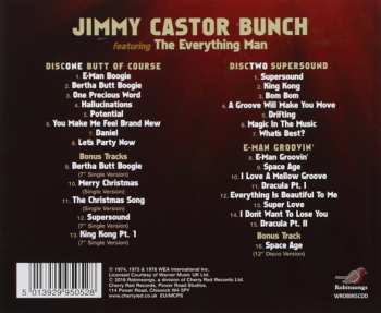 2CD The Jimmy Castor Bunch: Butt Of Course / Supersound / E-Man Groovin'