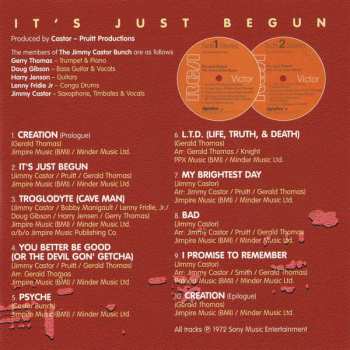 CD The Jimmy Castor Bunch: It's Just Begun & Phase Two