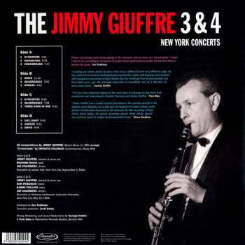 2LP The Jimmy Giuffre Trio: New York Concerts LTD