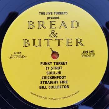 LP The Jive Turkeys: Bread & Butter CLR