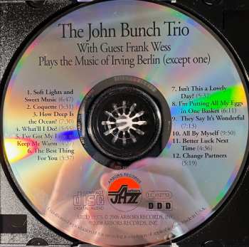 CD Frank Wess: Plays The Music Of Irving Berlin (Except One)