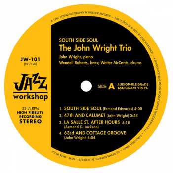 LP The John Wright Trio: South Side Soul LTD