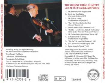 CD The Johnny Frigo Quartet: Live At The 1997 Floating Jazz Festival