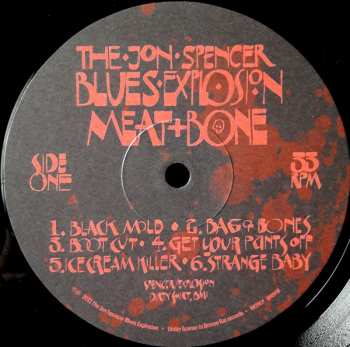 LP The Jon Spencer Blues Explosion: Meat And Bone