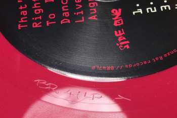 LP The Jon Spencer Blues Explosion: That's It Baby Right Now We Got To Do It Let's Dance! CLR | LTD