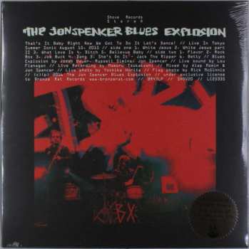 LP The Jon Spencer Blues Explosion: That's It Baby Right Now We Got To Do It Let's Dance! CLR | LTD