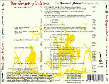 CD The Jones & Maruri Cello-Guitar Duo: Don Quijote y Dulcinea