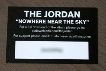 LP The Jordan: Nowhere Near The Sky CLR