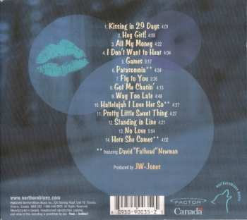 CD The JW-Jones Blues Band: Kissing In 29 Days