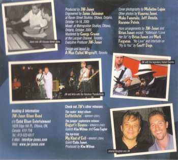 CD The JW-Jones Blues Band: Kissing In 29 Days