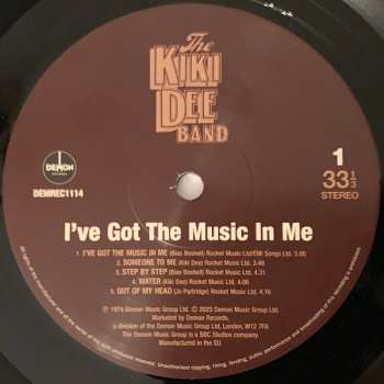 LP The Kiki Dee Band: I've Got The Music In Me