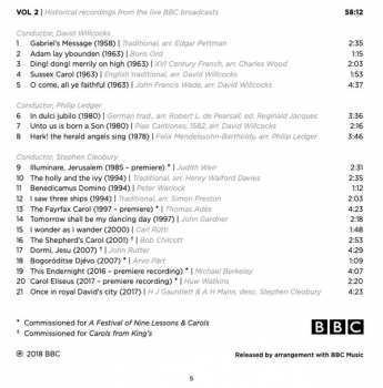 2CD The King's College Choir Of Cambridge: 100 Years Of Nine Lessons & Carols