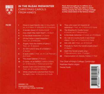 CD The King's College Choir Of Cambridge: In The Bleak Midwinter - Christmas Carols From King's