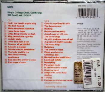 2CD The King's College Choir Of Cambridge: Noël – Christmas At King's. 35 Favourite Carols / Fantasia On Christmas Carols