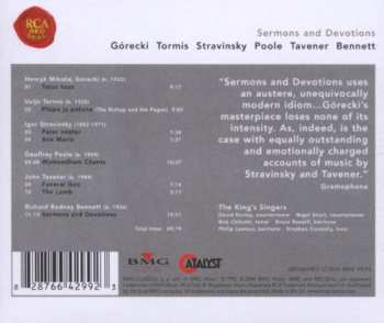 CD The King's Singers: Sermons And Devotions