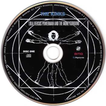 2CD The Kinks: Lola Versus Powerman And The Moneygoround · Part One & Percy DLX